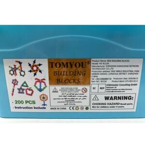 Tomyou Building Blocks Multicolor Connectors 145 Pieces‎ Not 200 Pieces